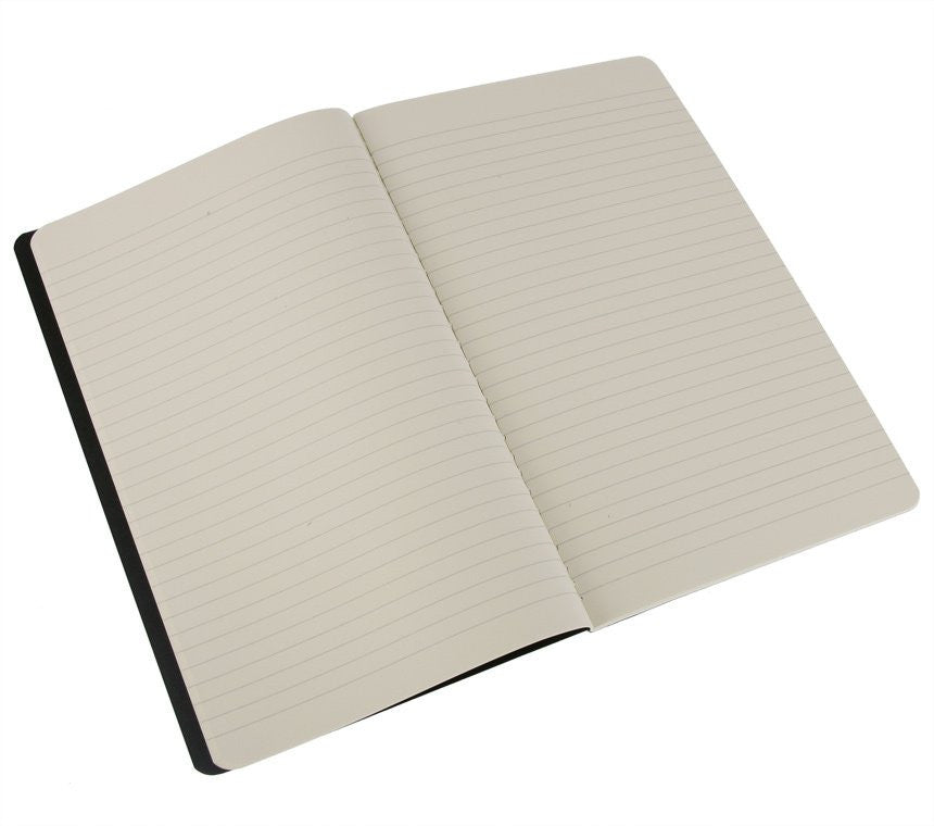 Premium Moleskine Ruled Cahier Journal Set - 3 Pack with Durable Cardboard Cover for Note Taking, Sketching & Daily Planning | Perfect for Students, Artists & Professionals
