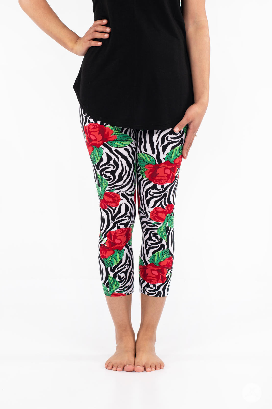 Viva La Zebra Crops - Stylish Women's Zebra Print Crop Tops for Casual Outings & Summer Fashion