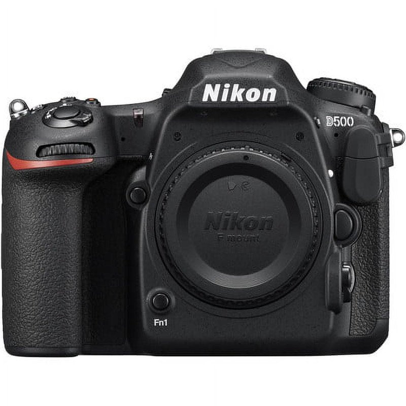 Nikon D500 20.9MP DSLR Camera Body Only with EXPEED 5 Image Processor - Professional Photography Bundle for Wildlife, Sports & Action Shots