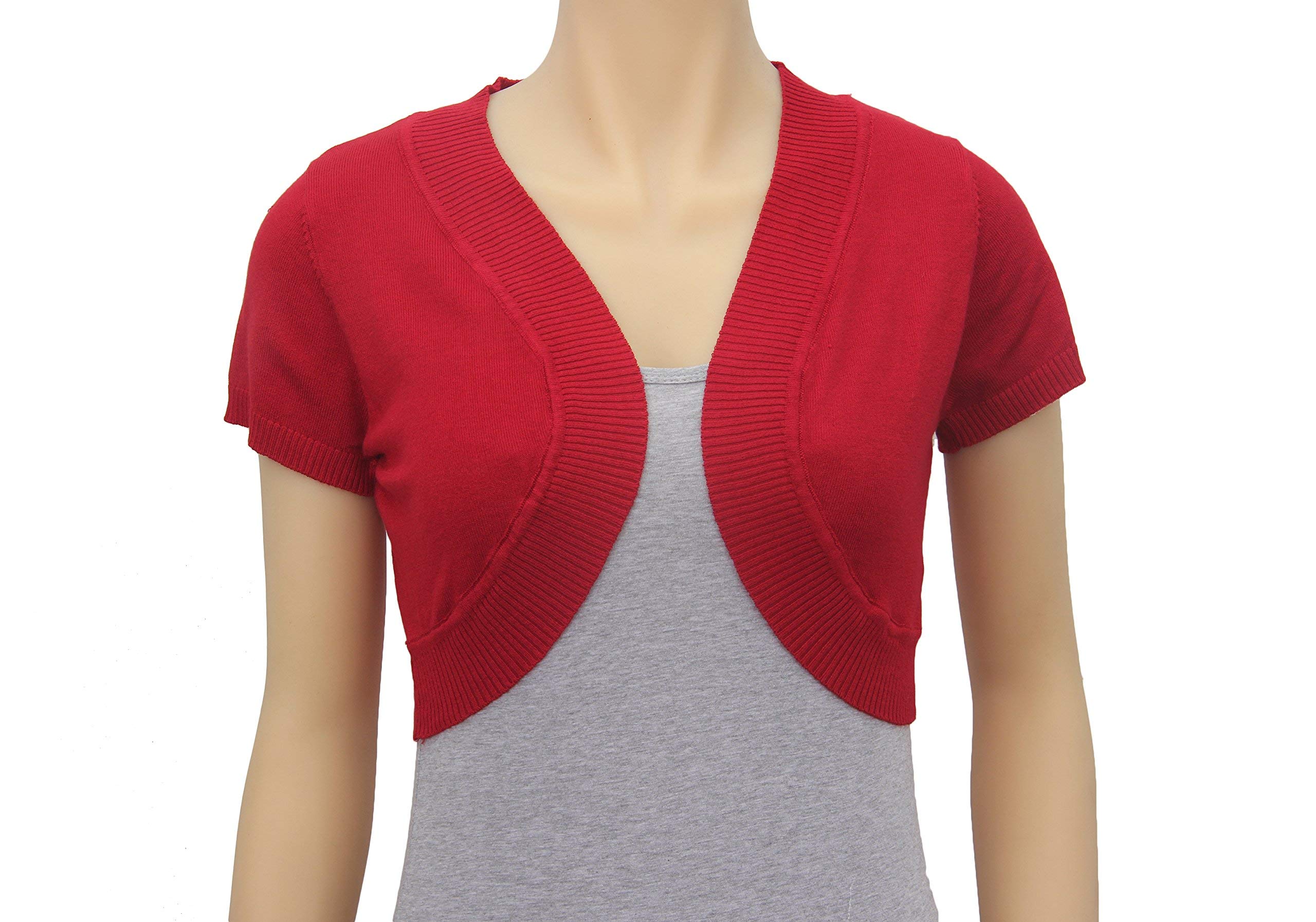 Trendy Short Sleeve Open Front Cardigan for Women - Lightweight Summer Cover Up - Perfect for Beach, Office & Casual Outfits