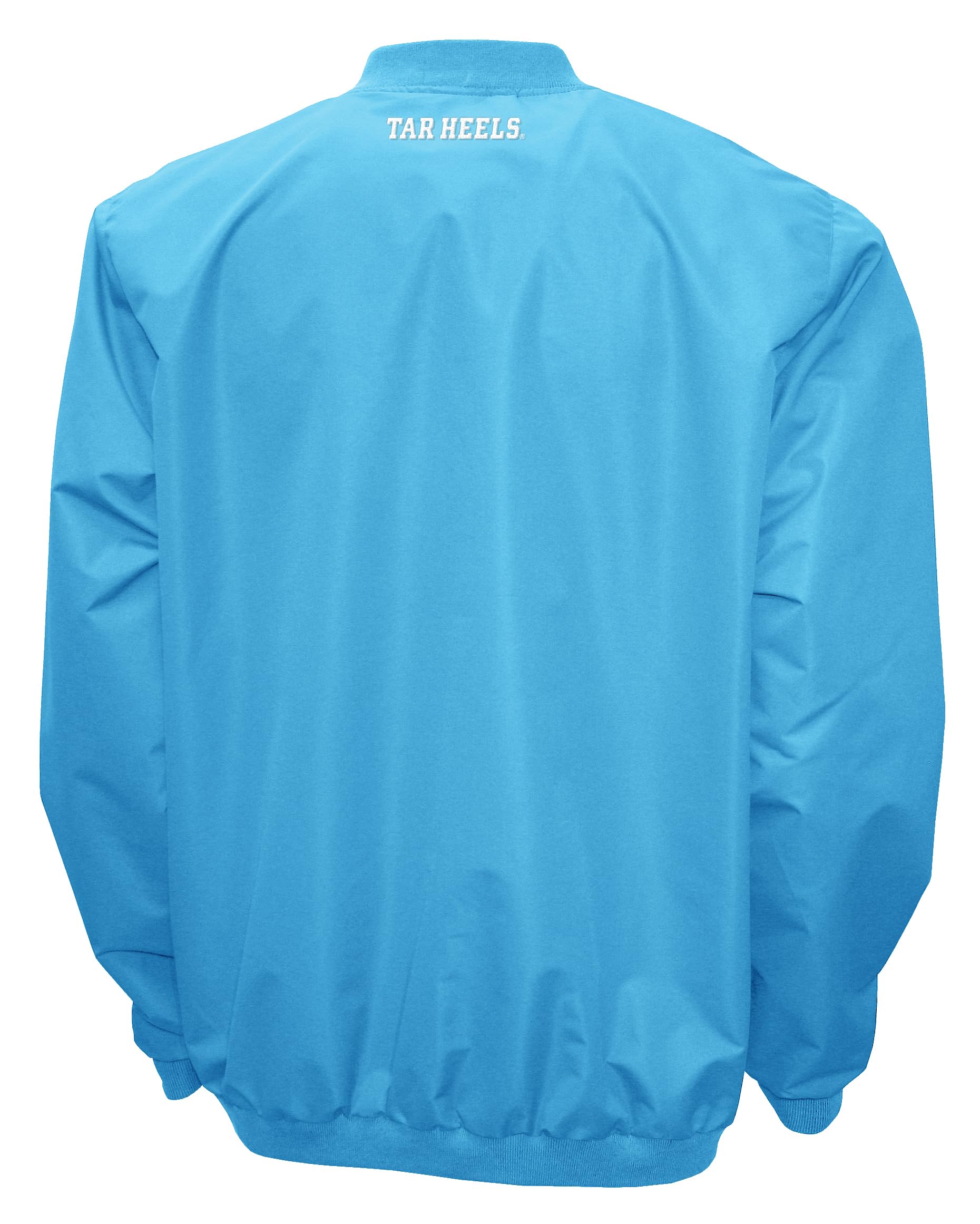 Men's Big Logo College Windbreaker V-Neck Pullover Jacket - Lightweight Athletic Outerwear for Running, Hiking & Casual Wear
