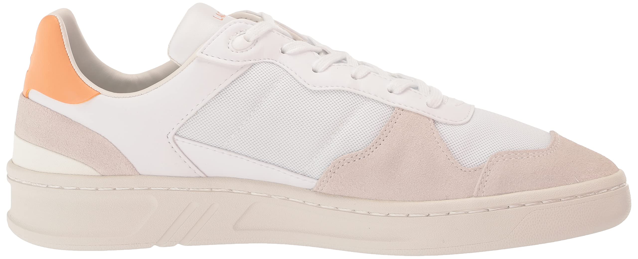Lacoste Women's Perf-Shot Sneakers - Comfortable Casual White Tennis Shoes for Women | Perfect for Walking, Gym & Everyday Wear