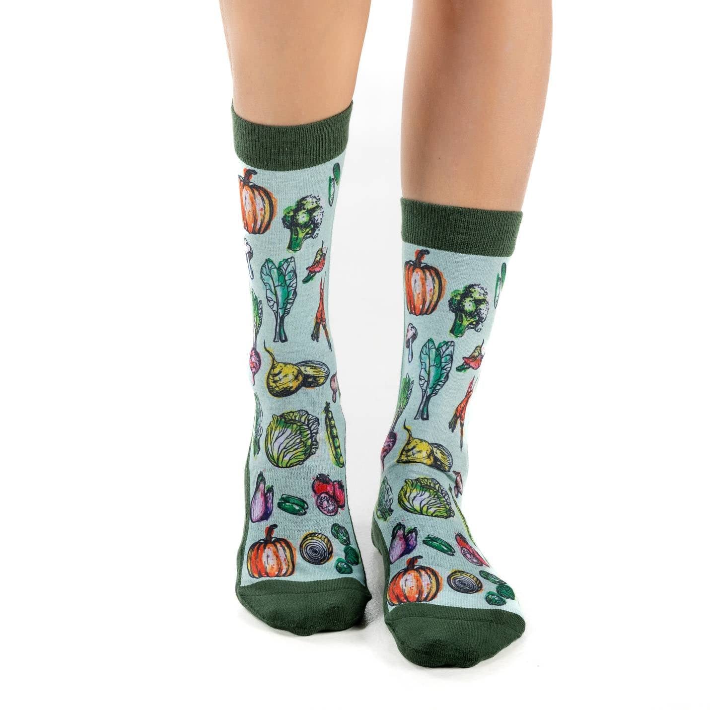 Good Luck Sock Women's Animal Print Crew Socks - Fun Novelty Casual Socks for Women - Perfect for Gifts, Everyday Wear & Themed Outfits