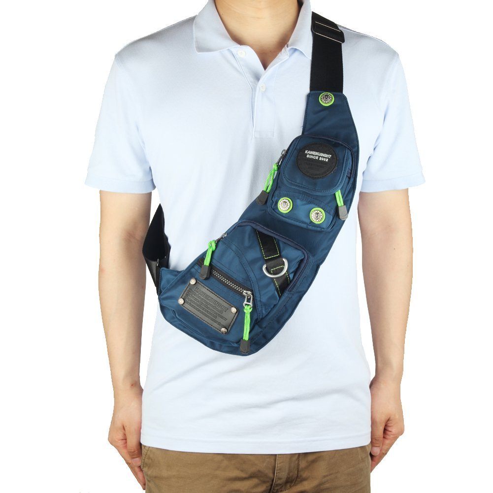 Lightweight Sling Backpack for Men & Women - Crossbody Shoulder Bag with Adjustable Strap - Perfect for Travel, Hiking, Gym & Everyday Use