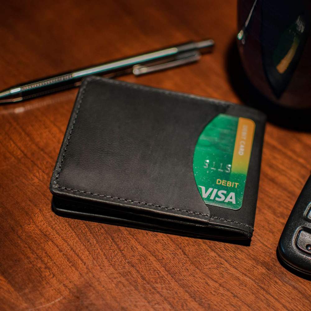 George Slimline Card Holder - Ultra Thin RFID Blocking Wallet for Men & Women | Perfect for Travel, Business & Everyday Use