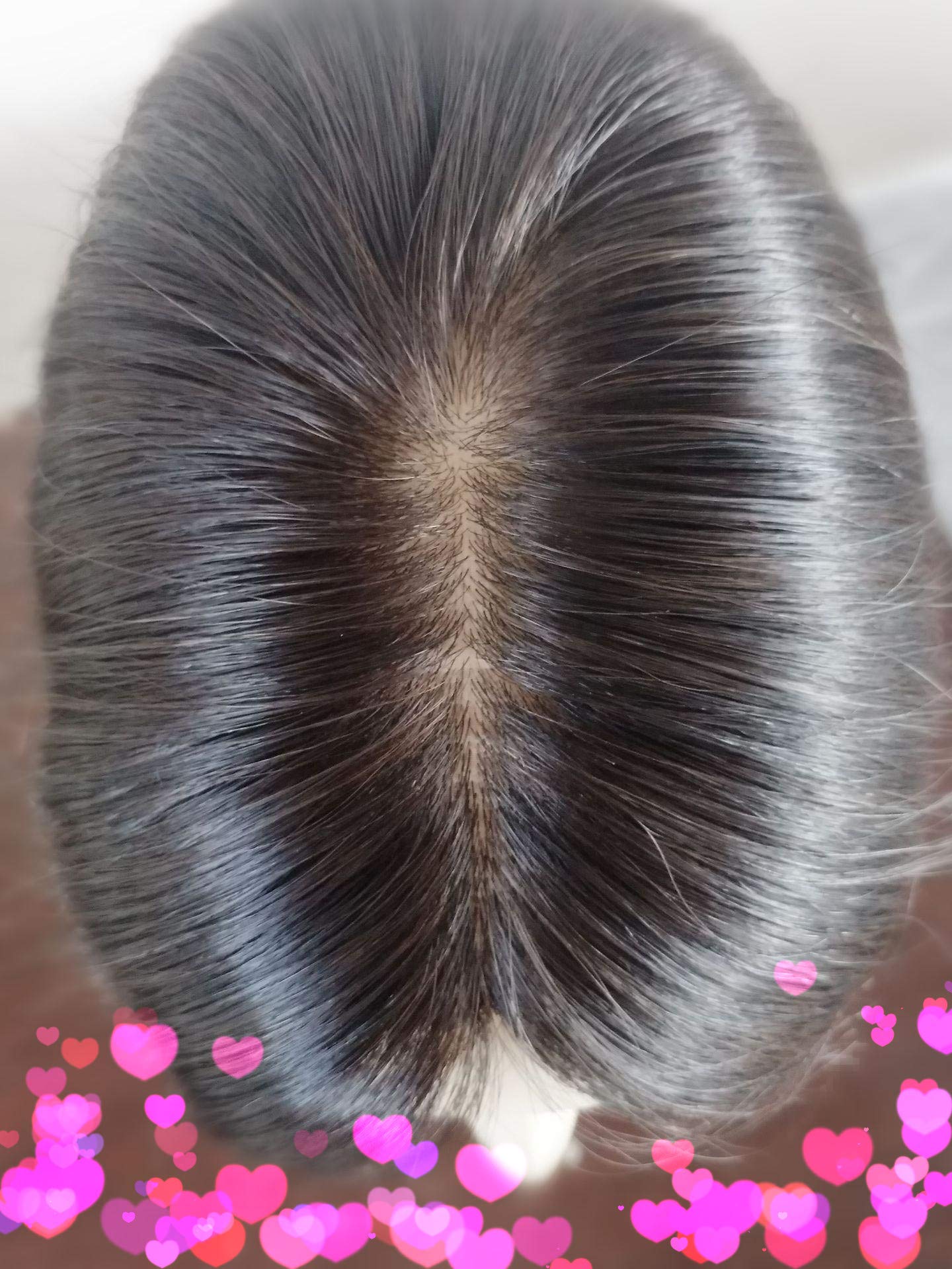 Natural Human Hair Toppers for Women - Clip In Hair Piece with Thinning Hair Solution, Invisible Silk Base 4x4 Inches, Long Hair Extensions for Volume & Coverage | Perfect for Daily Wear, Special Occasions & Hair Loss Concealment