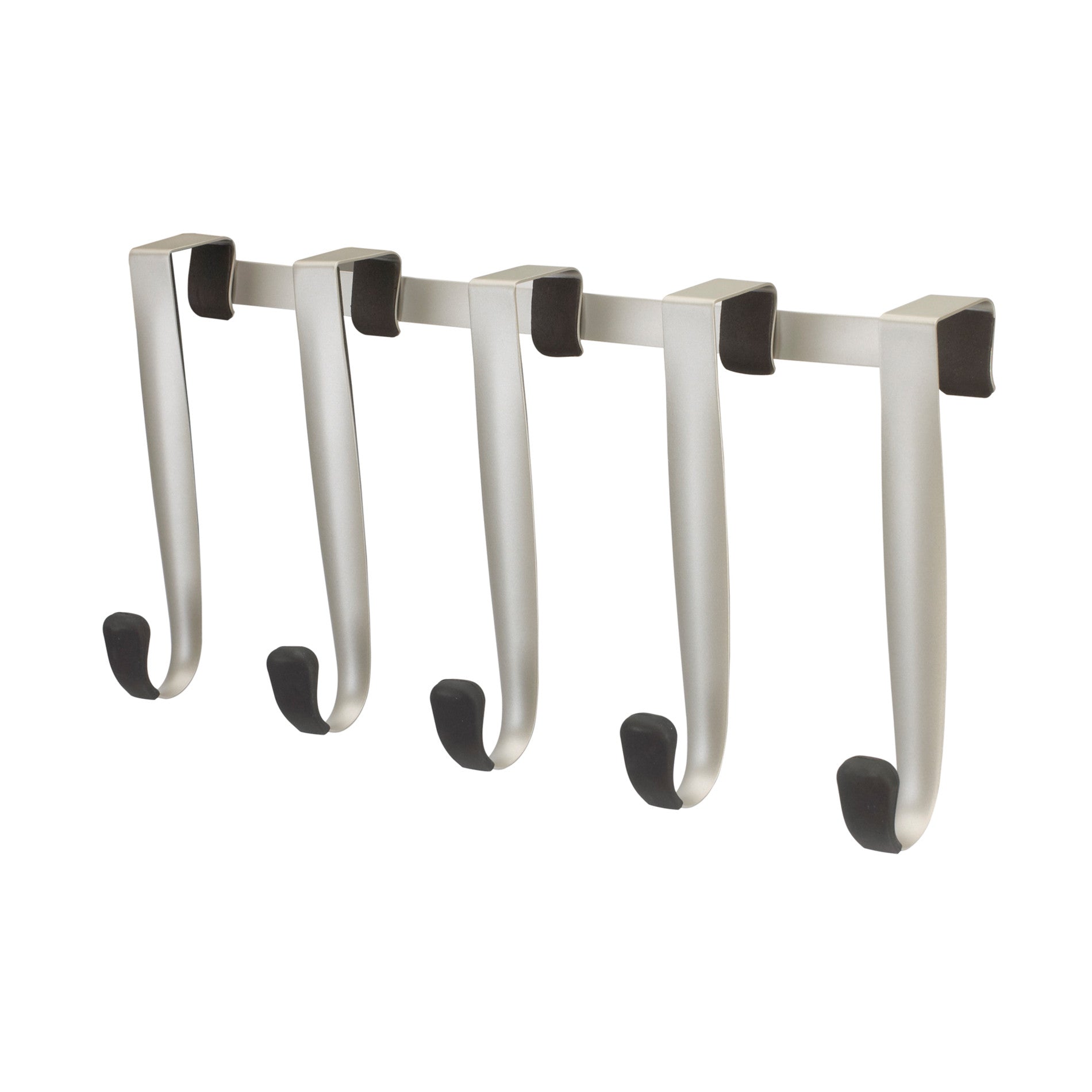 5-Pack Over The Door Hooks - Heavy Duty Space Saving Hooks for Hanging Coats, Towels & Bags - Perfect for Bedroom, Bathroom & Closet Organization