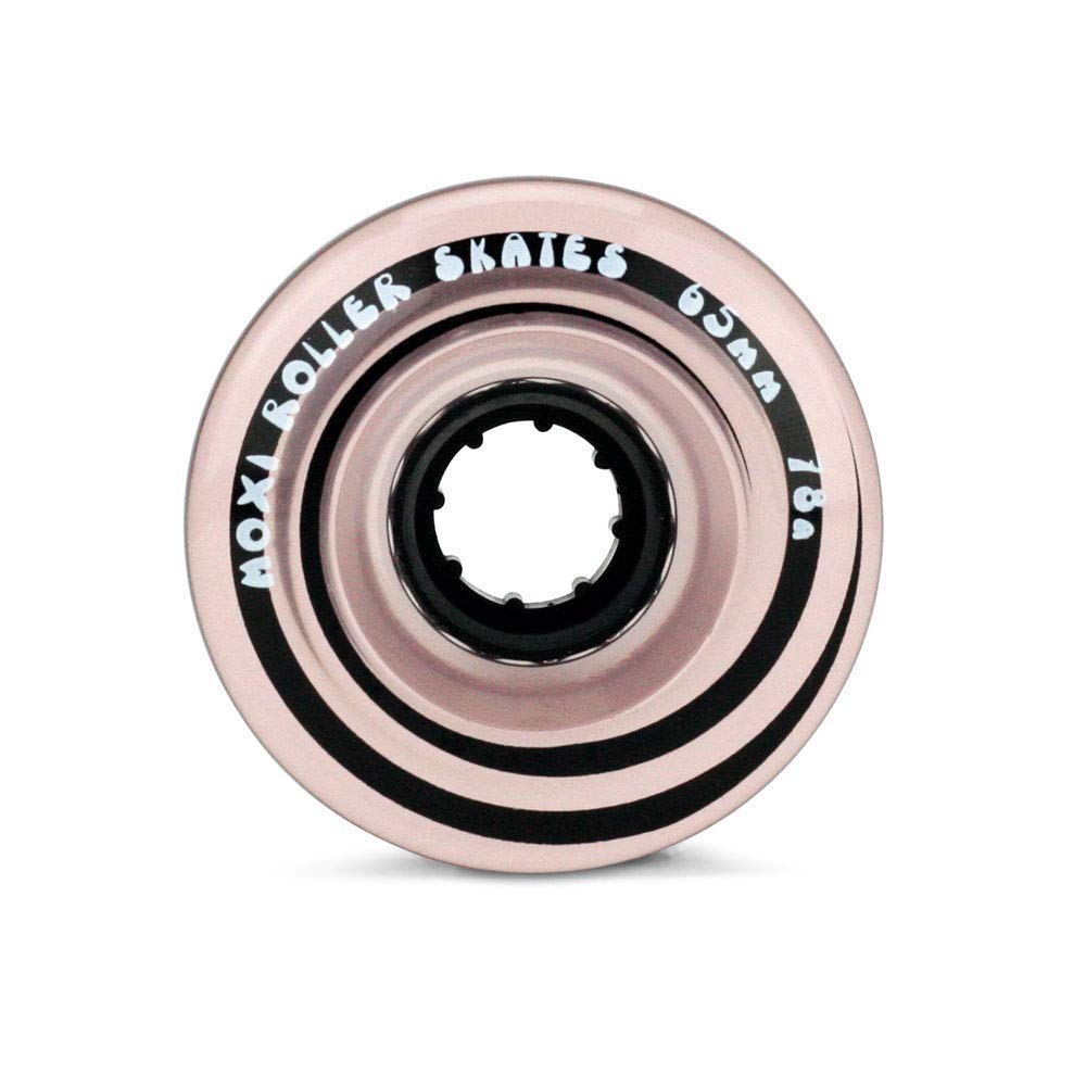 Moxi Skates Classic Outdoor Roller Skate Wheels - 78A Durometer 4-Pack for Smooth Cruising & Park Skating - Perfect for Beginners & Recreational Roller Skating
