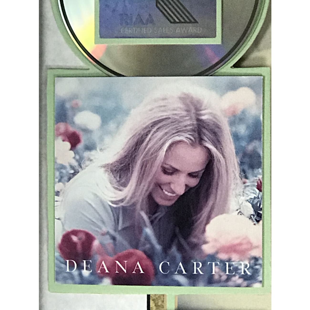 Deana Carter Did I Shave My Legs For This? RIAA Certified Platinum Album Award - Country Music Collectible for Fans & Display