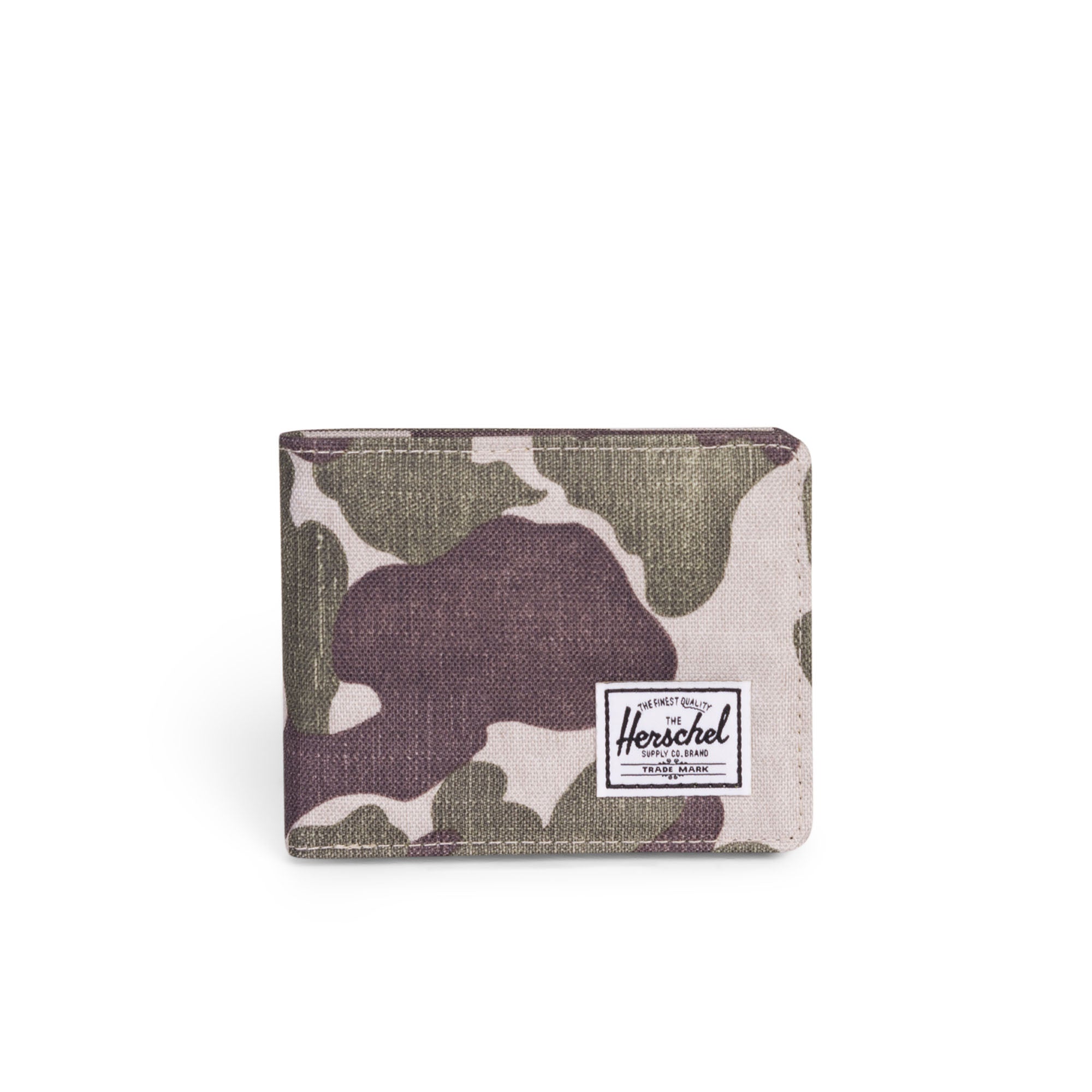 Herschel Roy Wallet - Frog Camo Design RFID Blocking Slim Bifold Wallet for Men | Perfect for Travel, Everyday Use & Minimalist Style