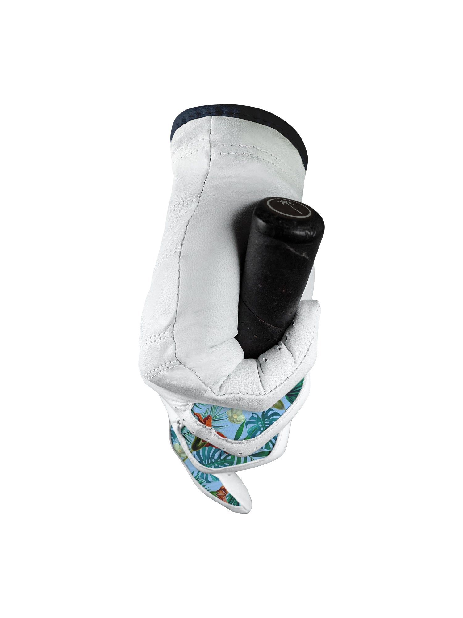 Palm Golf Co. Men's Barrels & Birdies Golf Glove - Premium Leather Golfing Gloves for Men - Perfect for Driving Range, Course Play & Tournament Use