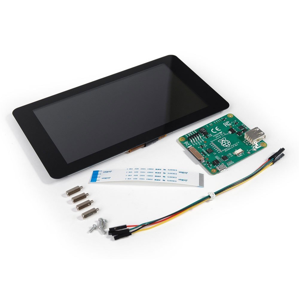 Vilros Raspberry Pi 4 8GB Desktop Computer Kit with Official 7 Inch Touchscreen, Keyboard & Mouse - Perfect for Coding, Gaming, Home Automation and DIY Projects