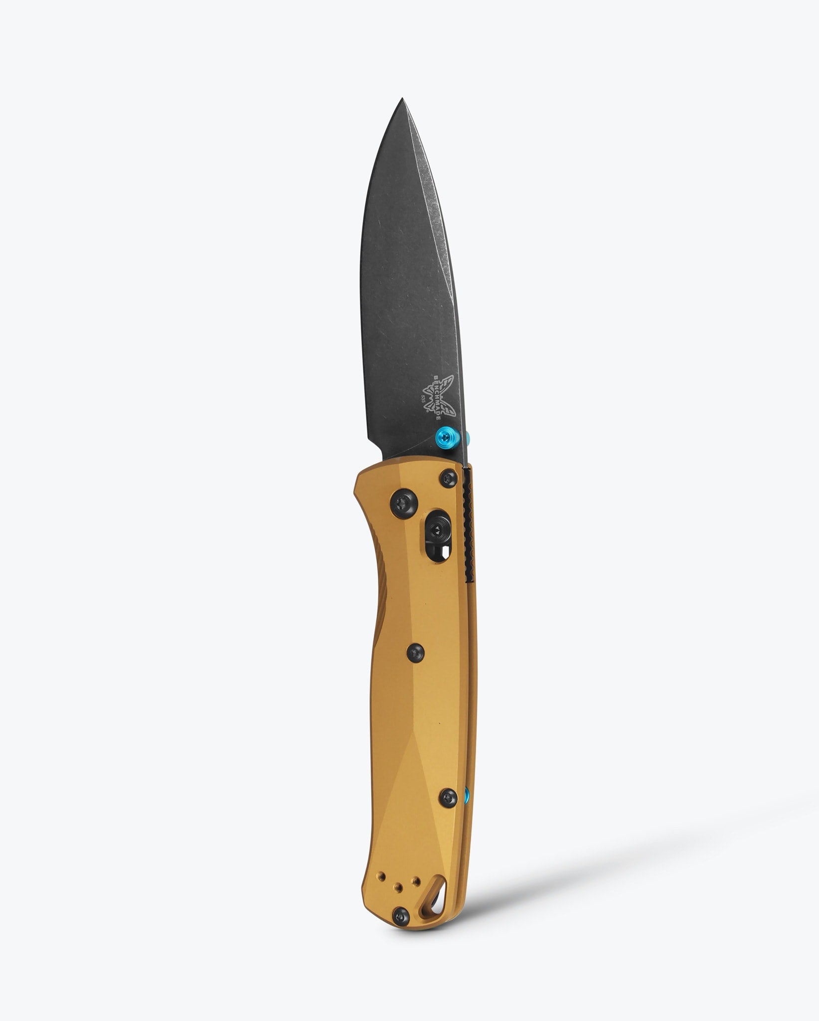 Bugout® Burnt Brass Aluminum Knife - EDC Pocket Knife for Outdoor Camping, Hiking & Survival Gear