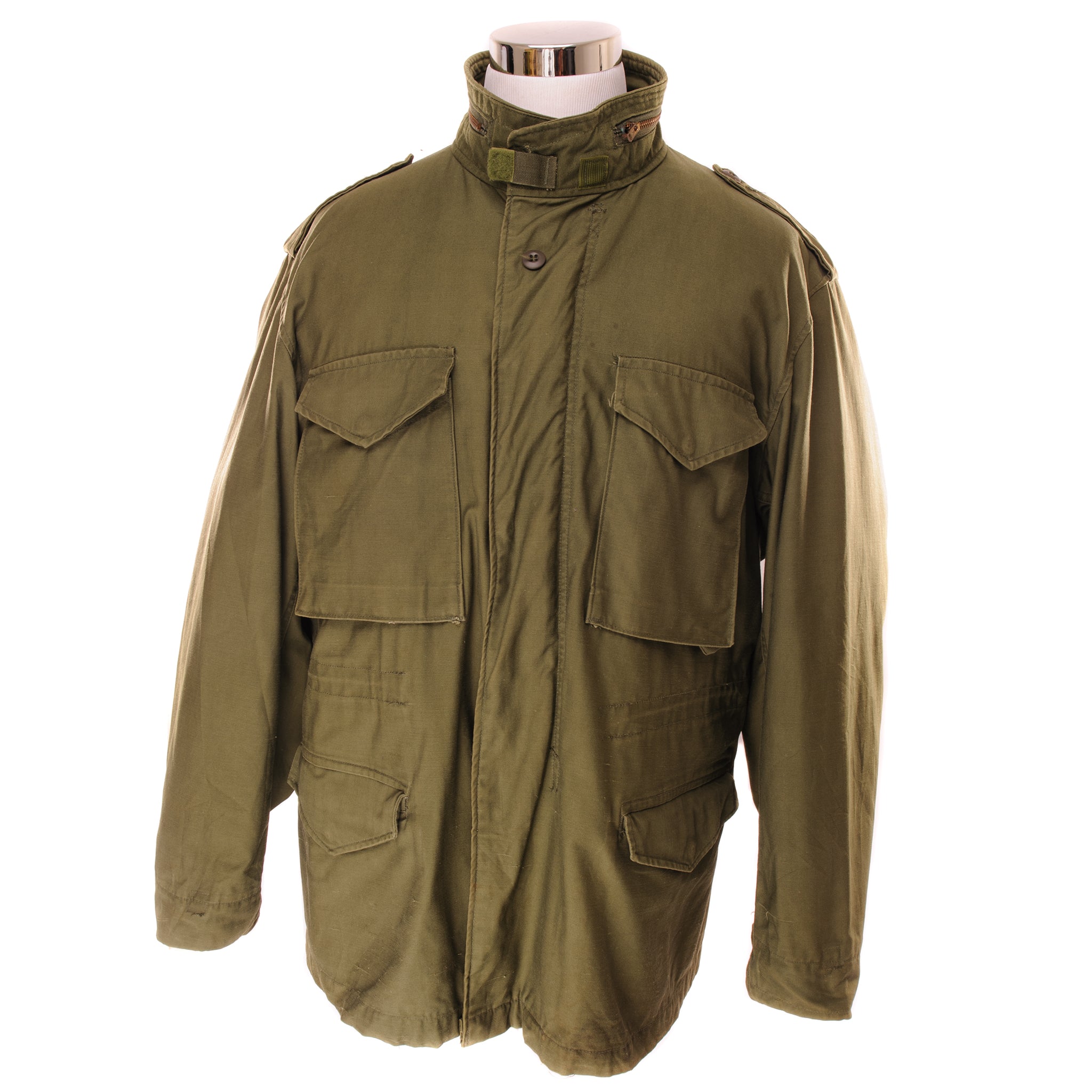 Vintage US Army M-1965 M65 Field Jacket - Vietnam War Era Military Jacket, Size XL Regular - Perfect for Outdoor Adventures, Reenactments & Retro Fashion