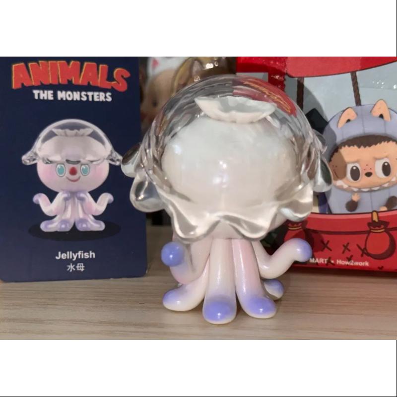 Labubu The Monsters Animals Series Jellyfish - Cute Collectible Vinyl Figure for Home Decor, Gift & Display | Perfect for Anime Fans, Kawaii Lovers & Toy Collectors