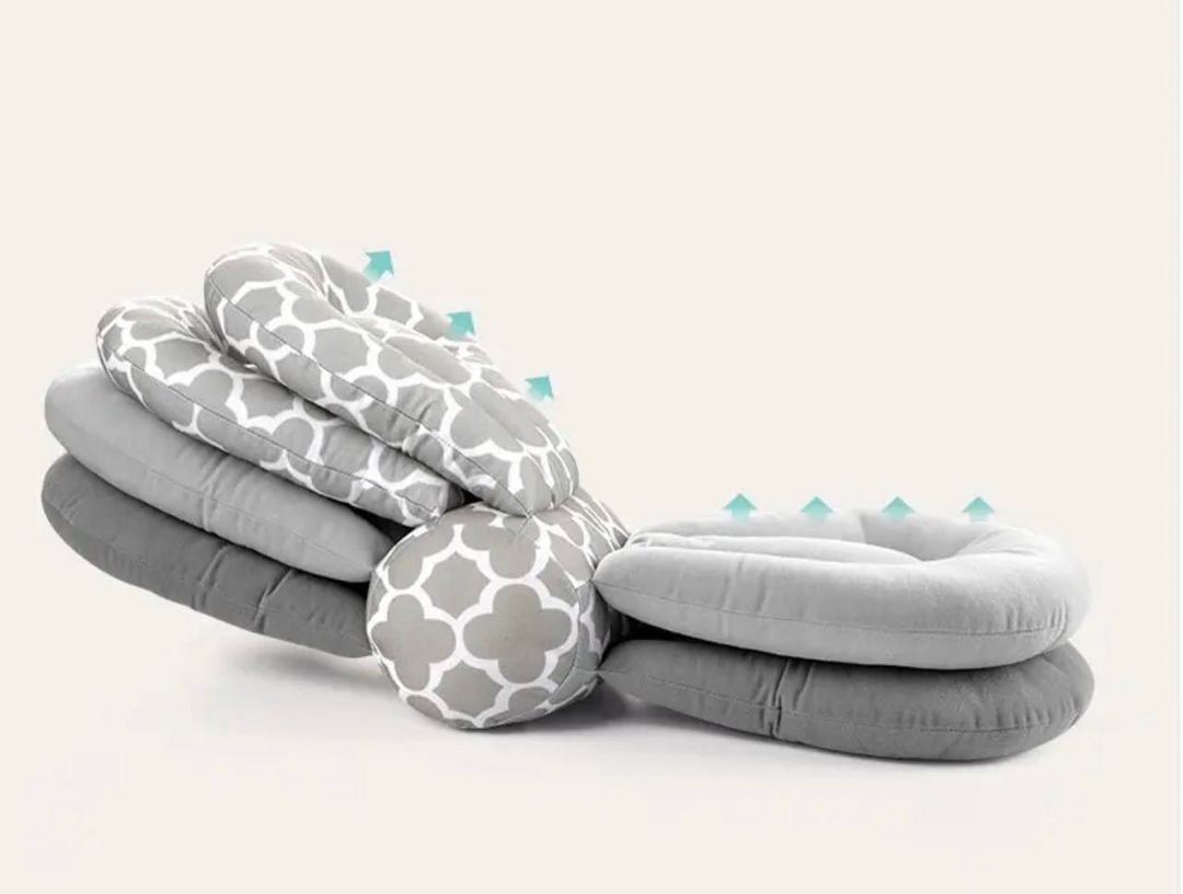 Butterfly Comfort Nursing Pillow for Breastfeeding - Ergonomic Support for New Moms & Babies - Perfect for Feeding, Lounging & Tummy Time