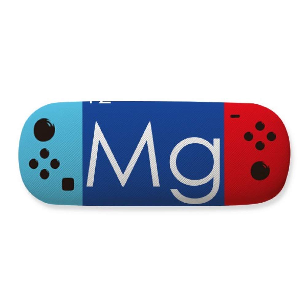 Periodic Table Element Magnesium (Mg) - Alkaline Earth Metal Glass Storage Case | Creative Chemistry Game Shell Holder for Collectors & Science Enthusiasts | Perfect for Classroom, Lab & Display