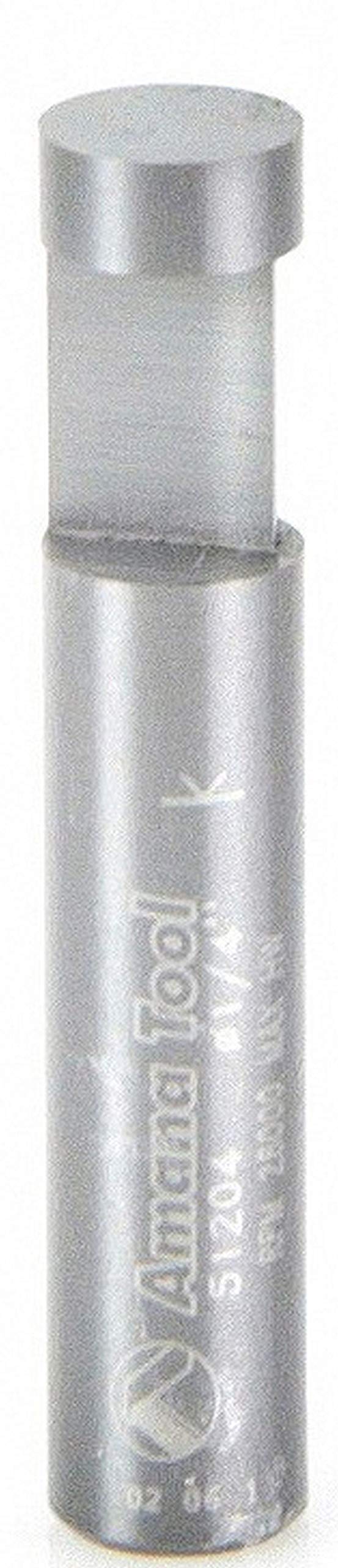 Amana Tool 51204 Solid Carbide Short/Flat Pilot Bit for Dado Clean Out & Flush Trimming - Perfect for Woodworking, Cabinet Making, and Furniture Construction