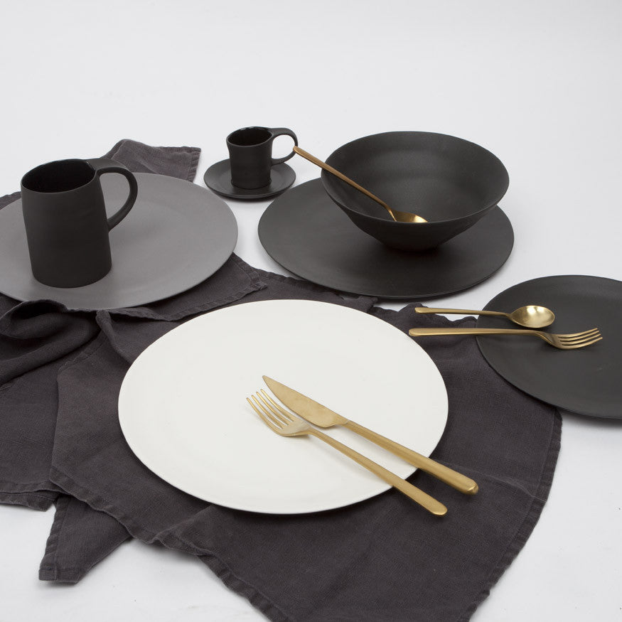 Premium Matte Black Porcelain Cereal Bowls - Set of 4, Durable & Stylish Breakfast Bowls for Cereal, Soup, Salad, and Dessert - Perfect for Home, Restaurant, or Gift Giving