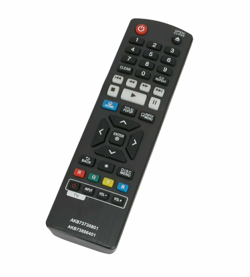 LG Electronics BP165 BP620 BP730 BP740 Blu-Ray Player Replacement Soundbar Remote Control - Compatible with LG Sound Bars & Home Theater Systems for Seamless Entertainment Experience