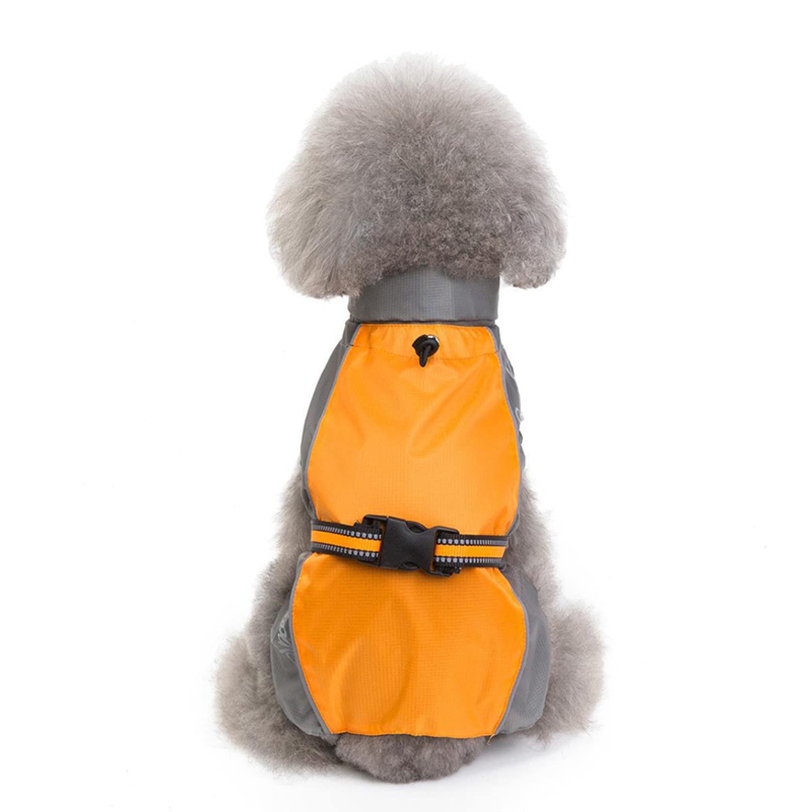 Waterproof Dog Raincoat - Breathable & Fashionable Pet Jumpsuit for Small, Medium & Large Dogs - Outdoor Rain Gear for Walking, Hiking & Playtime in Wet Weather