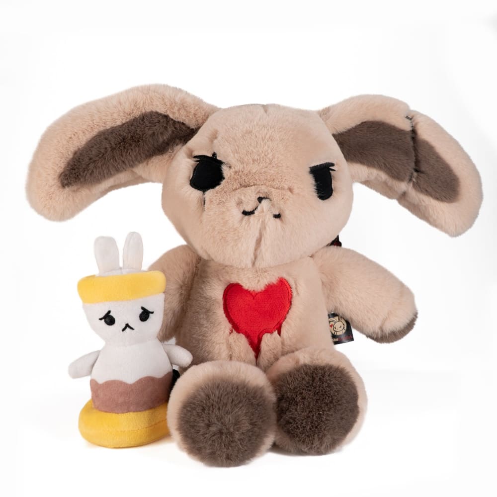 Soft Plush Bunny Hourglass Timer - Cute Desk Decor for Kids Room, Study, or Office | Stress Relief & Time Management Tool