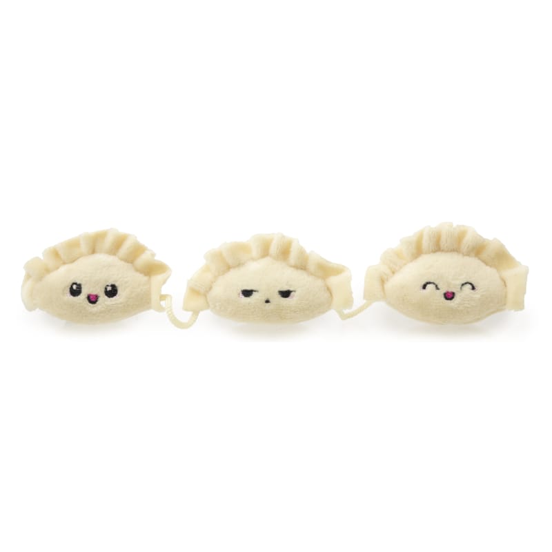 Fuzzyard Dumplings Cat Toy - Interactive Plush Kitten Plaything for Indoor Cats - Perfect for Playtime, Training & Bonding