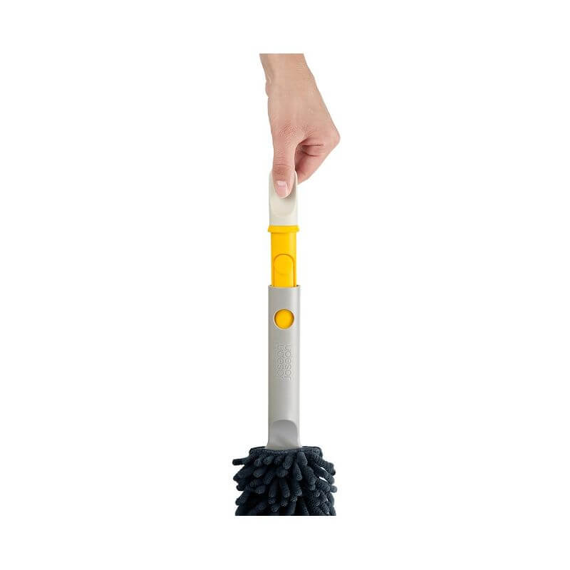 Joseph Joseph CleanTech Duster with Storage Sheath - Premium Microfiber Dusting Tool for Home Cleaning - Perfect for Furniture, Electronics, and Hard-to-Reach Areas