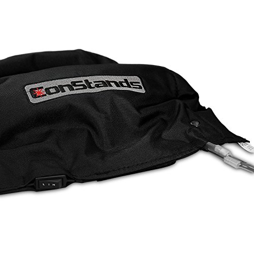 High-Performance Motorcycle Tire Warmers Set (60-80°F) - Compatible with Moto Guzzi V11 Sport & Scura - Ideal for Track Days & Winter Riding