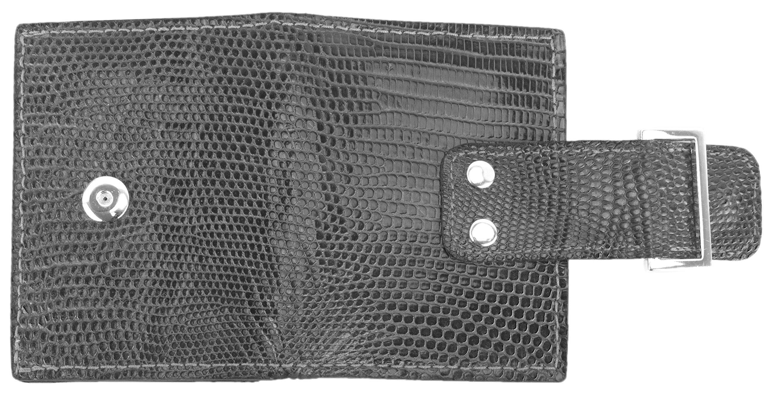 Genuine Tegu Lizard Skin Leather Wallet for Women - Stylish & Durable Slim Bifold Wallet for Everyday Use, Travel & Gift Giving