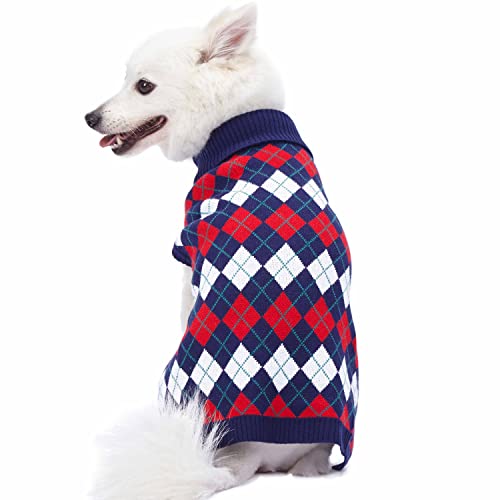 Argyle Navy Blue