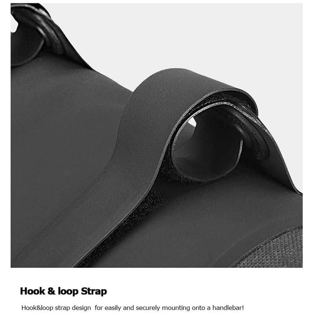 Premium Bike Handlebar & Seat Bag - Waterproof Cycling Pack for Bicycle, Motorcycle, Scooter - Front & Rear Frame Storage Accessories for Commuting, Touring & Off-Road Adventures