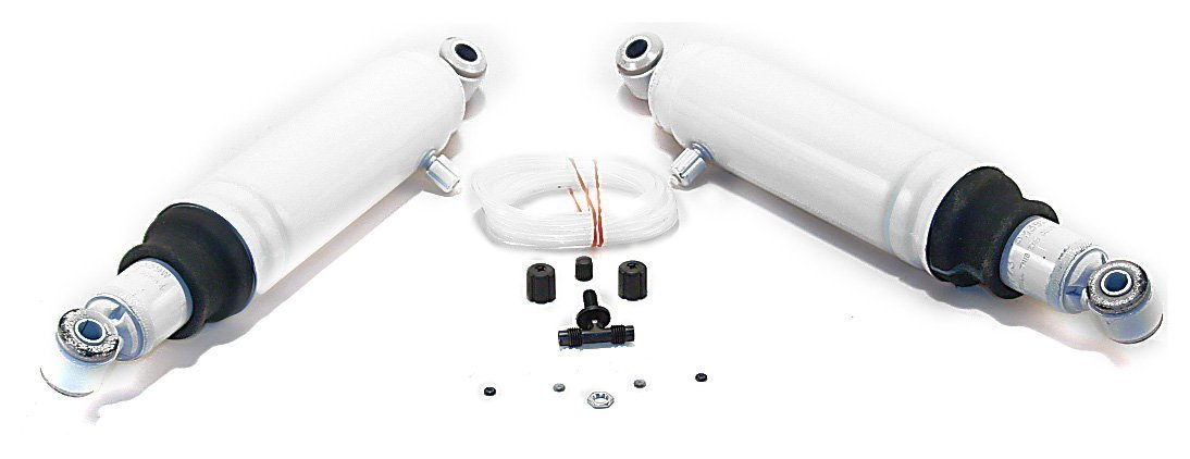 Monroe MA773 Max-Air Adjustable Air Shock Absorbers - Heavy Duty Truck & SUV Suspension Kit (Pair of 2) - Perfect for Off-Roading, Towing & Load Leveling