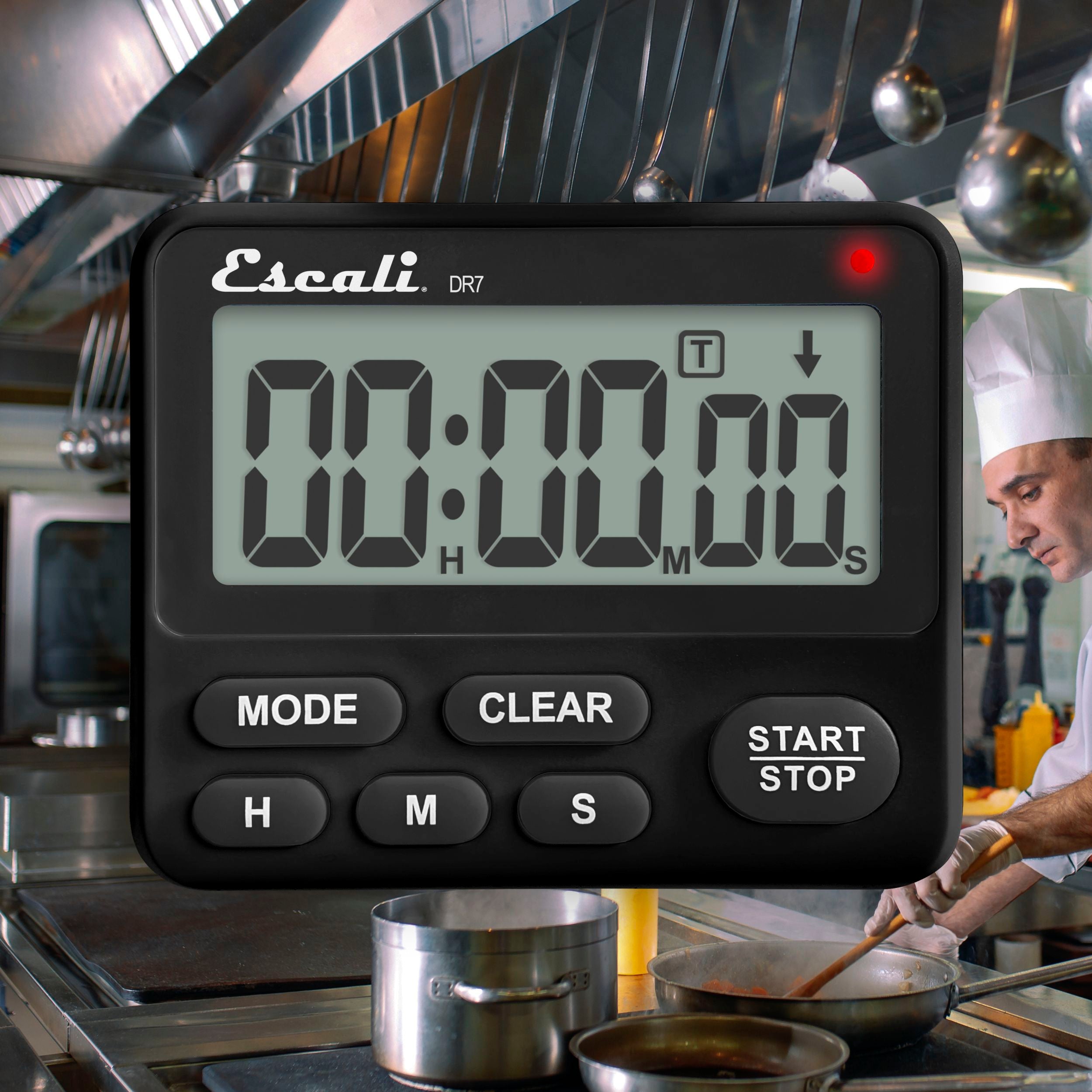 Extra Loud Digital Timer with Large Display - Countdown & Alarm for Kitchen, Gym, Classroom, and Office Use