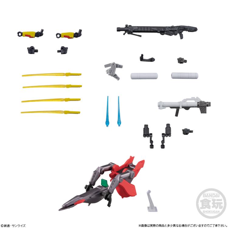 Bandai FW Fusion Works Gundam Converge #Plus 02 Action Figure Set of 5 - Perfect for Anime Collectors & Gundam Model Displays