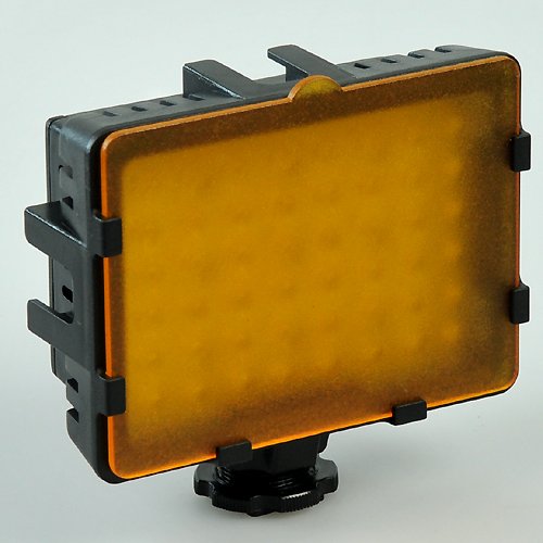 48 LED Video Light with Hot Shoe Mount - Professional Studio Lighting for DSLR Camera, YouTube Videos & Photography - Perfect for Vlogging, Live Streaming & Portrait Shooting