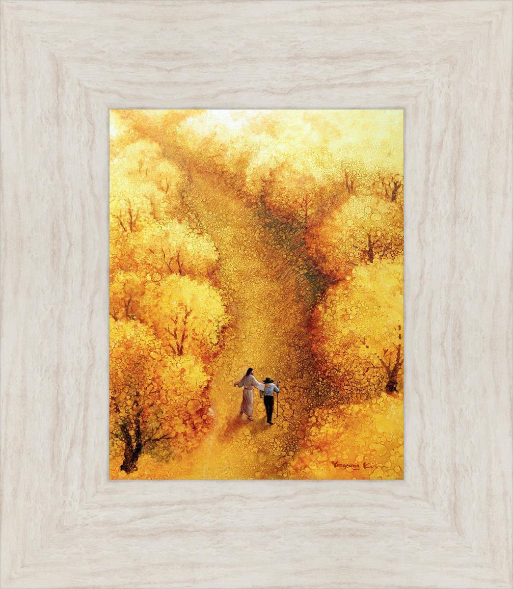 By Your Side - Heartwarming Art Print by Yongsung Kim | Christian Home Decor, Wall Art for Living Room & Bedroom | Perfect Gift for Weddings, Anniversaries & Housewarming