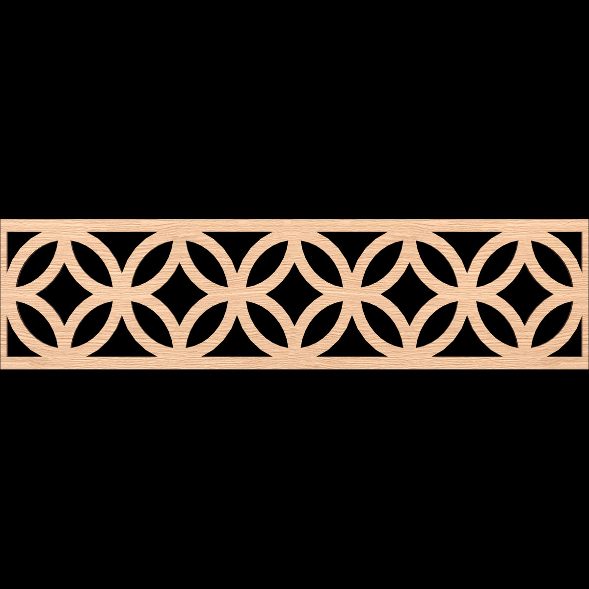 Crosby Fretwork Moulding - Decorative Wood Trim for Home & Furniture DIY Projects | Perfect for Wall Paneling, Cabinets, and Interior Design