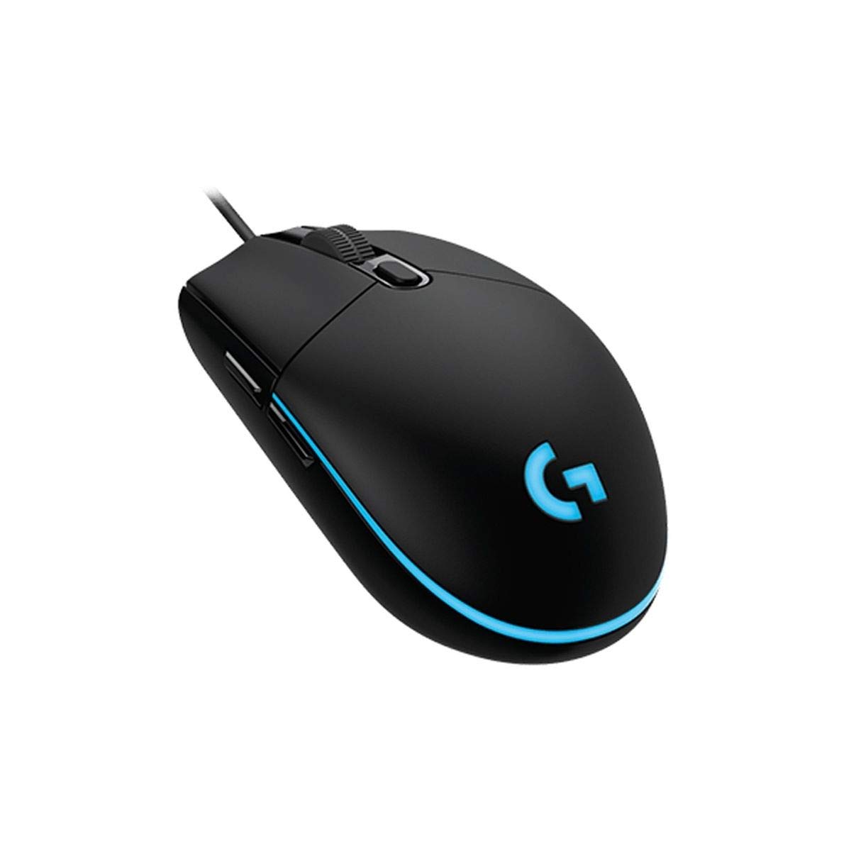 Logitech G203 Prodigy RGB Wired Gaming Mouse - Black | High Precision 8000 DPI | 6 Programmable Buttons | Lightweight Design for PC & Mac Gaming | Perfect for FPS, MOBA & Esports