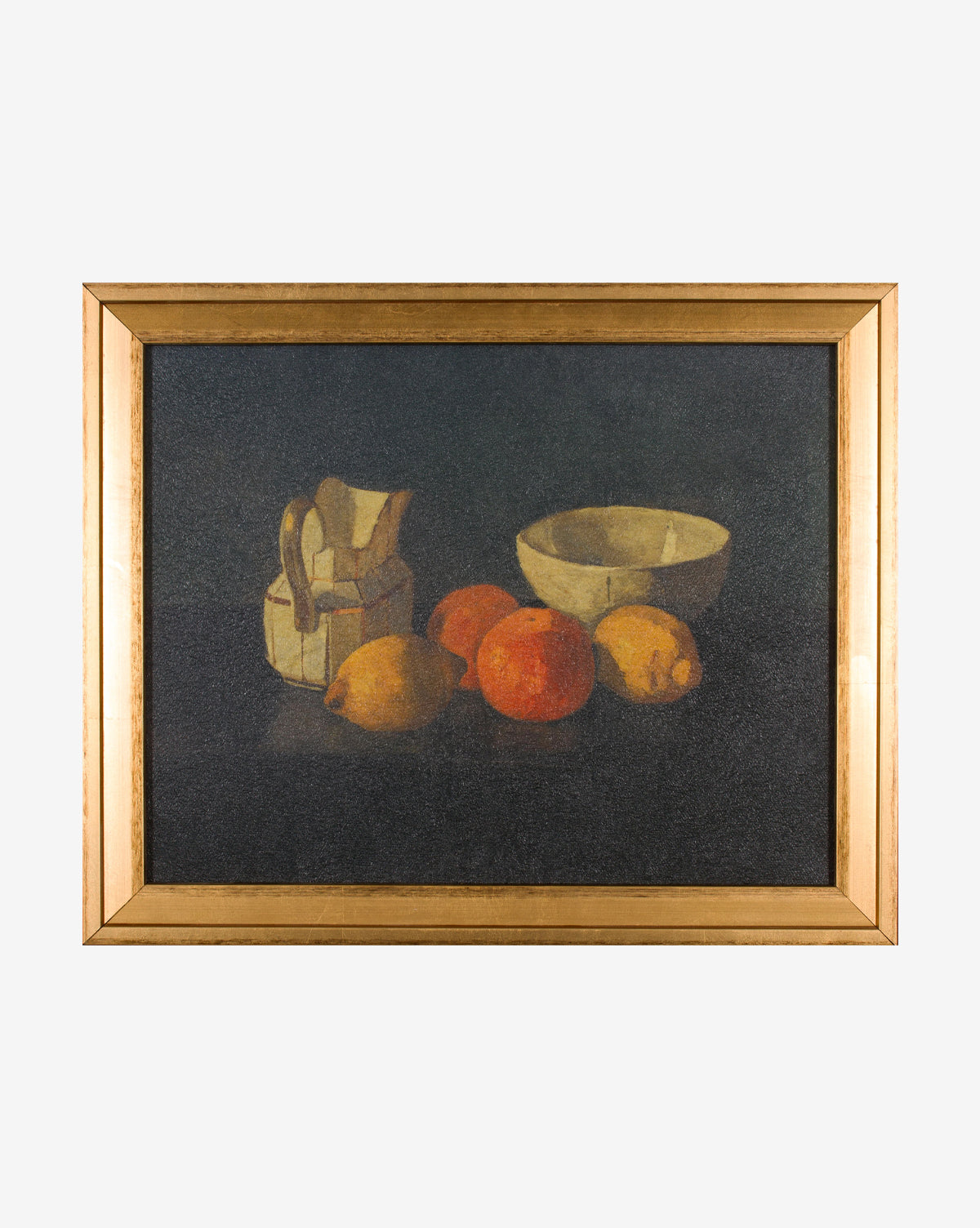 Still Life Painting of Oranges in a Bowl - Vibrant Fruit Artwork for Home Decor, Kitchen Wall Art & Dining Room Aesthetic