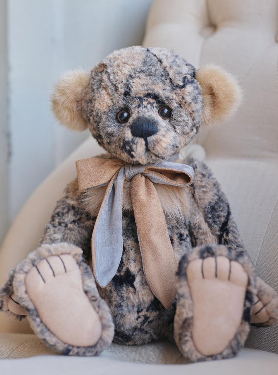 Charlie Bear - Adorable Plush Teddy Bear for Kids & Collectors | Perfect for Gifts, Nursery Decor & Cuddling | Soft & Huggable Stuffed Animal Toy