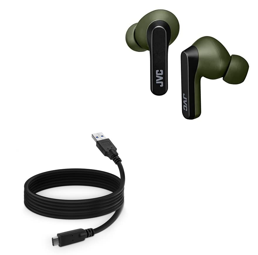 BoxWave USB 3.0 to USB-C Charging & Sync Cable for JVC HA-A9T Headphones - 6ft Fast Charging Cord, Data Transfer Cable - Perfect for Home, Office & Travel Use