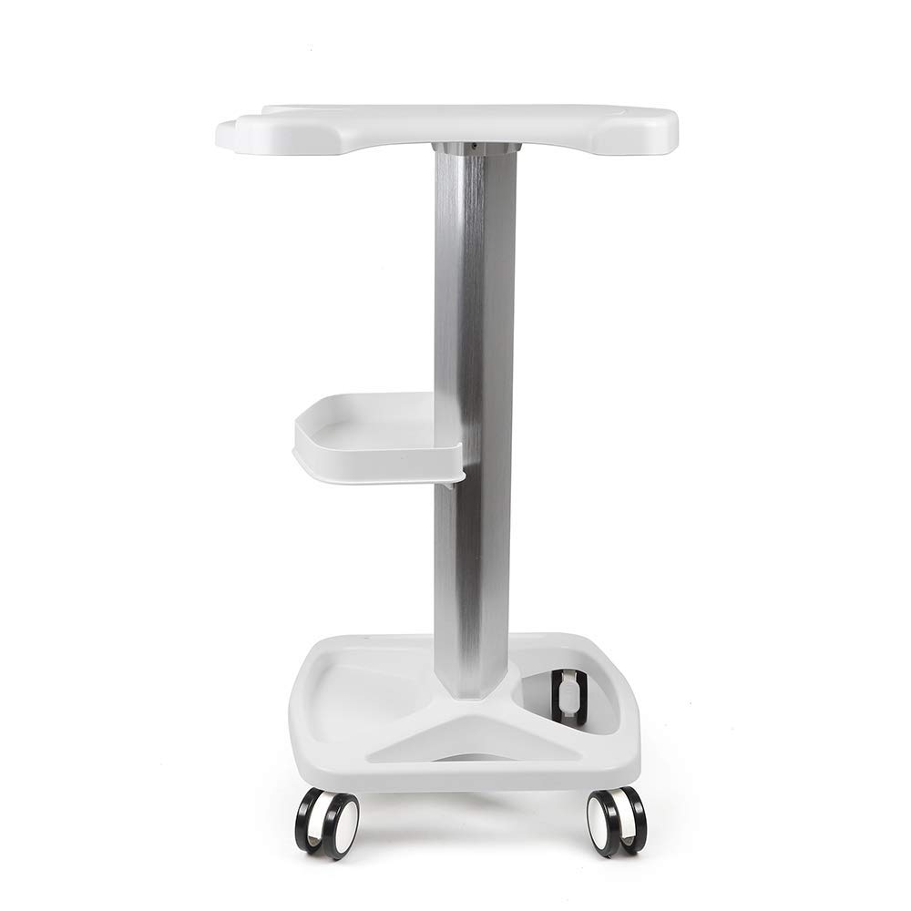 Professional Aluminum Alloy Beauty Salon Trolley with Wheels - Portable Spa Cart for Hair Styling, Nail, Facial & Massage Treatments - Perfect for Salon, Spa & Home Use