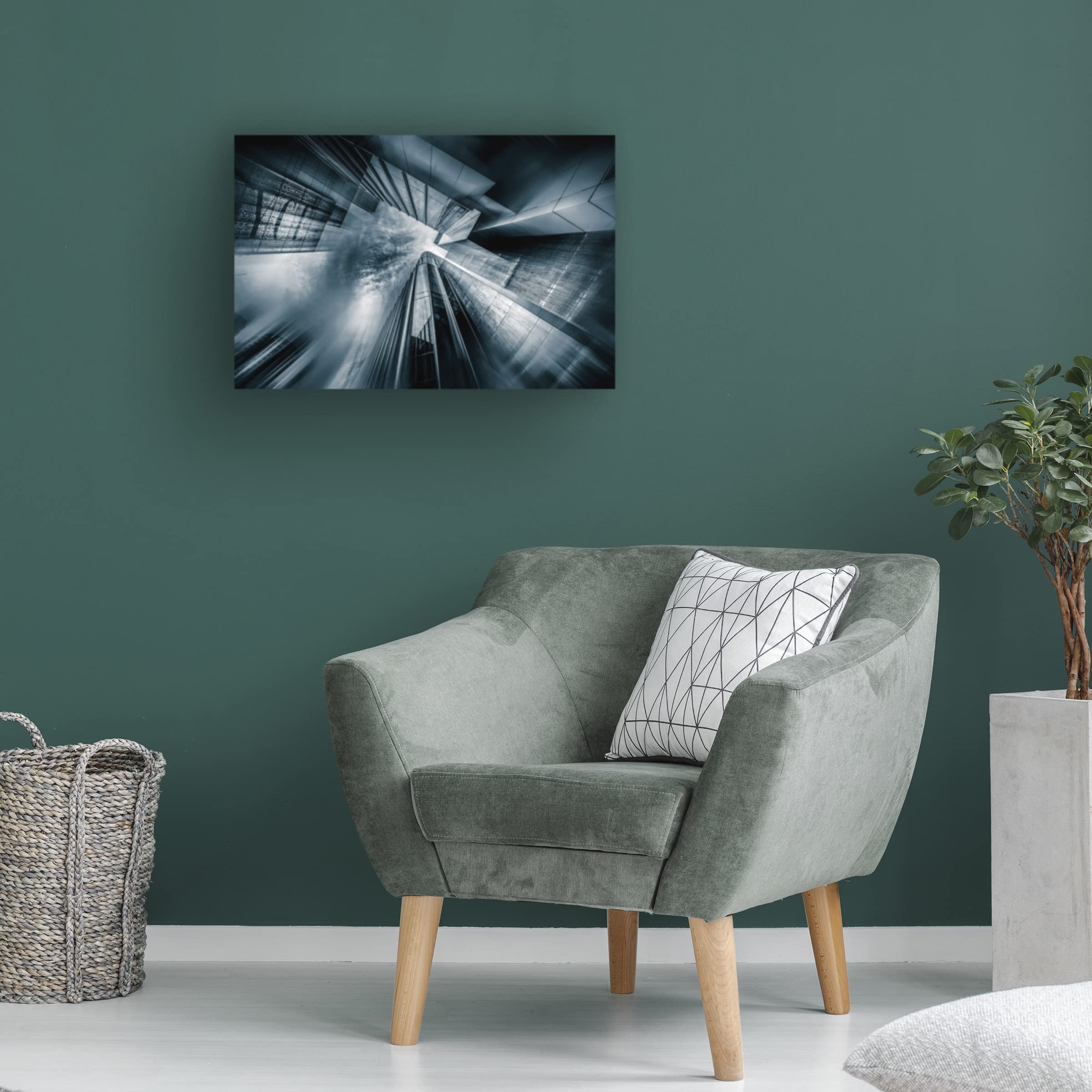 Baidongyun 'Beijing City' Canvas Art Print - Premium Trademark Fine Art Wall Decor for Living Room, Bedroom & Office