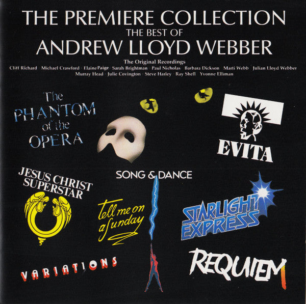 Andrew Lloyd Webber The Premiere Collection - Best of Andrew Lloyd Webber CD (New/Mint Condition) | Broadway Musical Soundtracks for Home & Car Listening