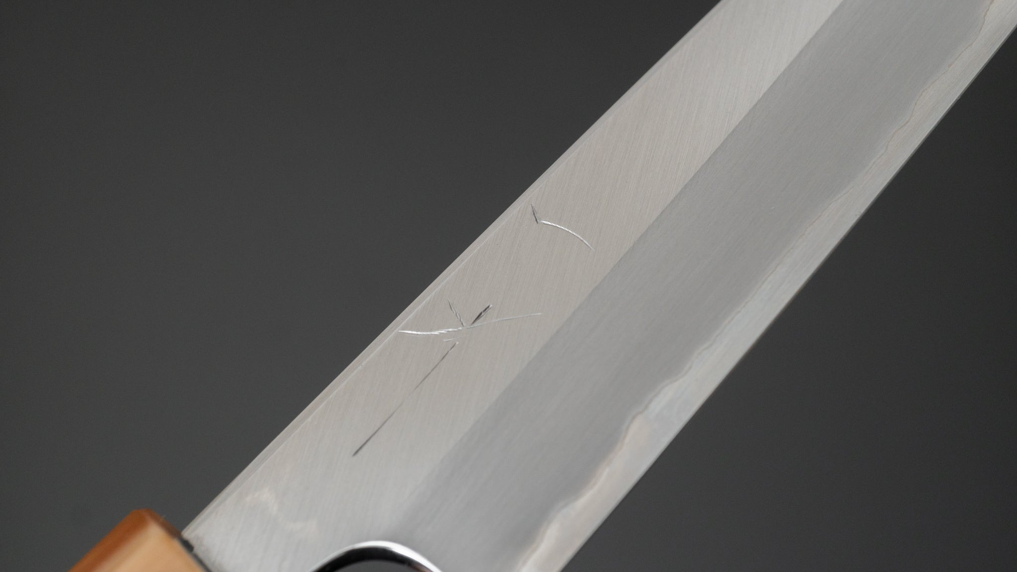 Hitohira Togashi Blue #1 Stainless Clad Migaki Petty Knife 165mm with Ziricote Handle - Japanese Chef Knife for Slicing, Peeling & Precision Cutting - Perfect for Home Cooks & Professional Kitchens