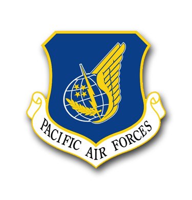 US Air Force Pacific Air Forces Decal Sticker 5.5 Inch - Premium Vinyl Military Decal for Cars, Laptops, Windows - Perfect for Military Enthusiasts & Veterans