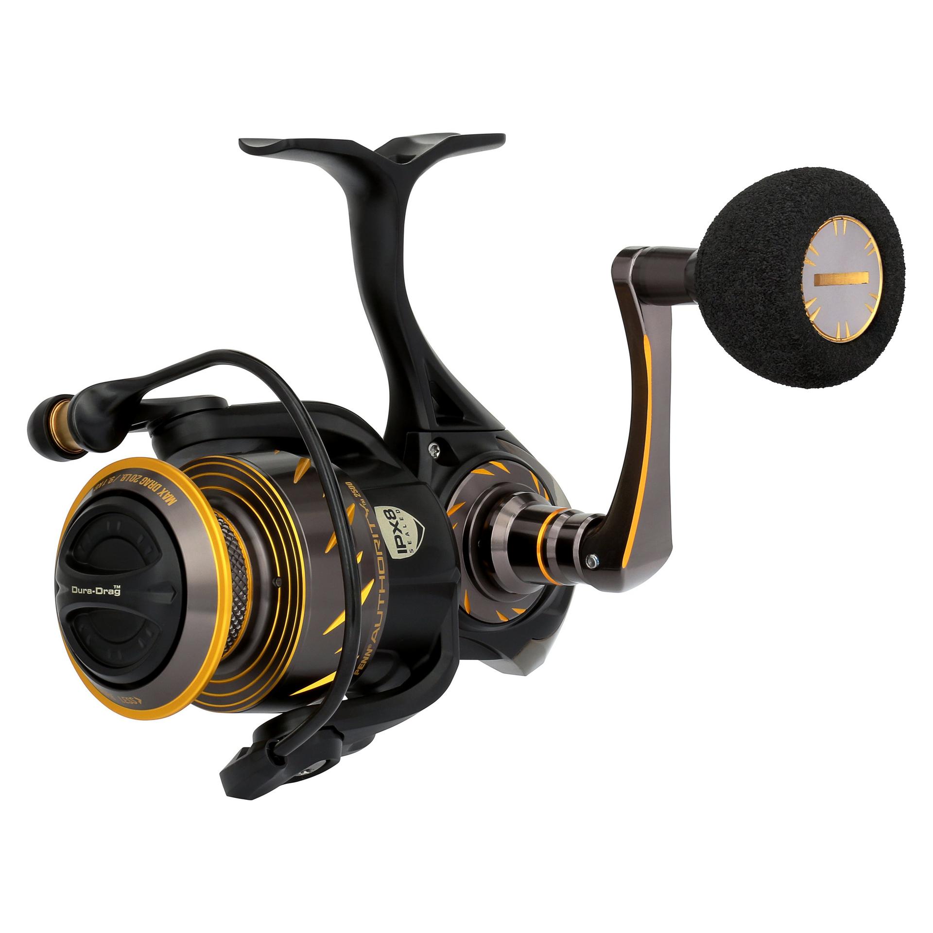 Authority® Spinning Reel - High Performance Saltwater Fishing Reel with Smooth Drag System | Perfect for Surf Fishing, Pier Fishing, and Offshore Angling