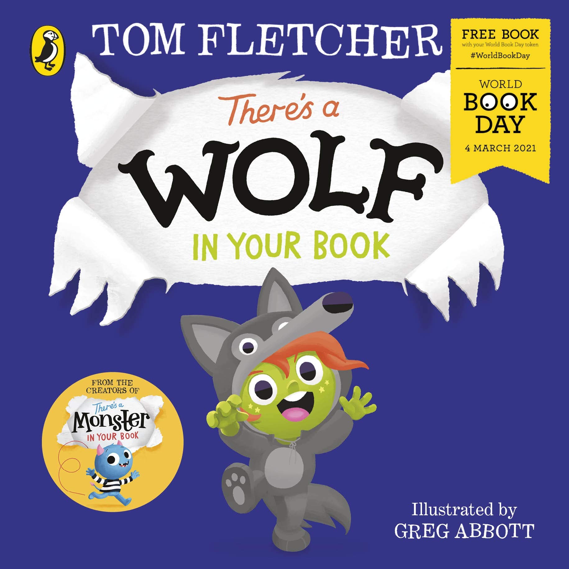 There's a Wolf in Your Book: Fun Interactive Children's Storybook for World Book Day 2021 – Perfect for Bedtime Reading & Classroom Activities