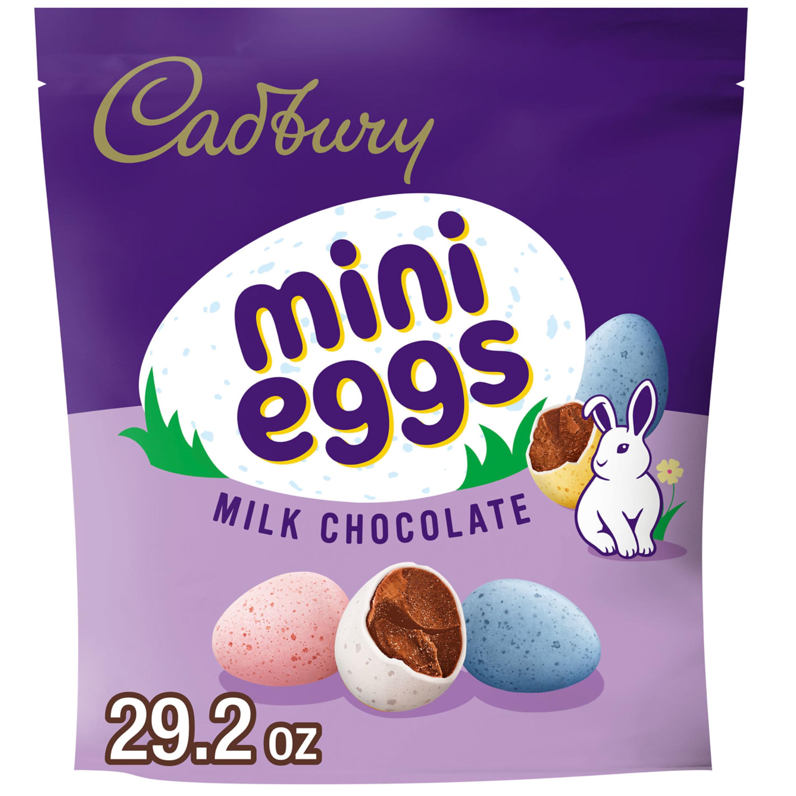 **CADBURY MINI EGGS Milk Chocolate Easter Candy - 29.2 oz Bag | Bulk Easter Treats for Parties, Gifts & Holiday Celebrations**